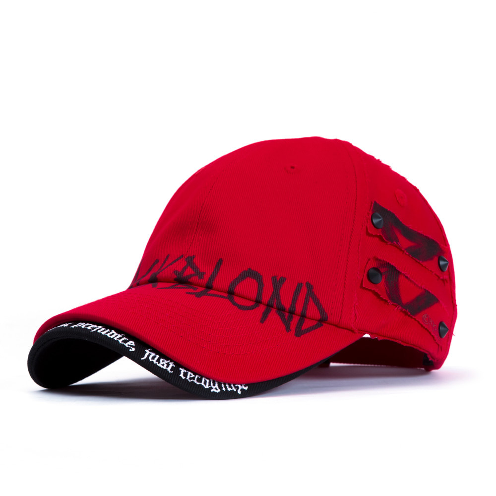 BBD Beyond Graffiti Logo Double Visor Cap (Red)