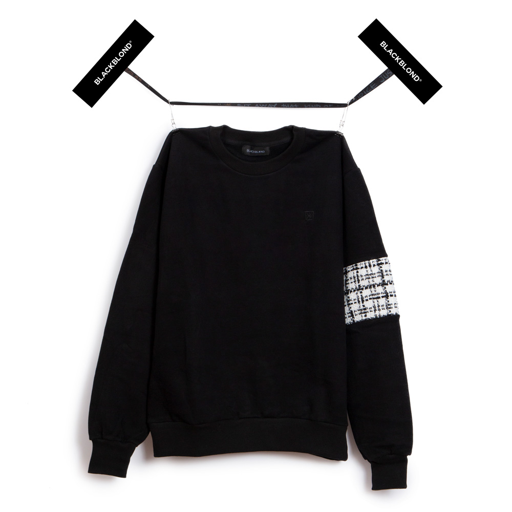 BBD Tweed Sweatshirts Ver.2 (Black)
