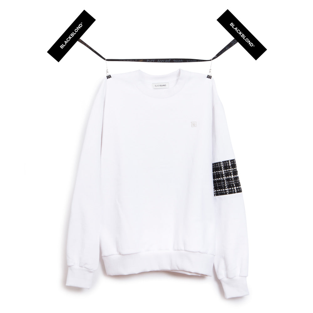BBD Tweed Sweatshirts Ver.2 (White)