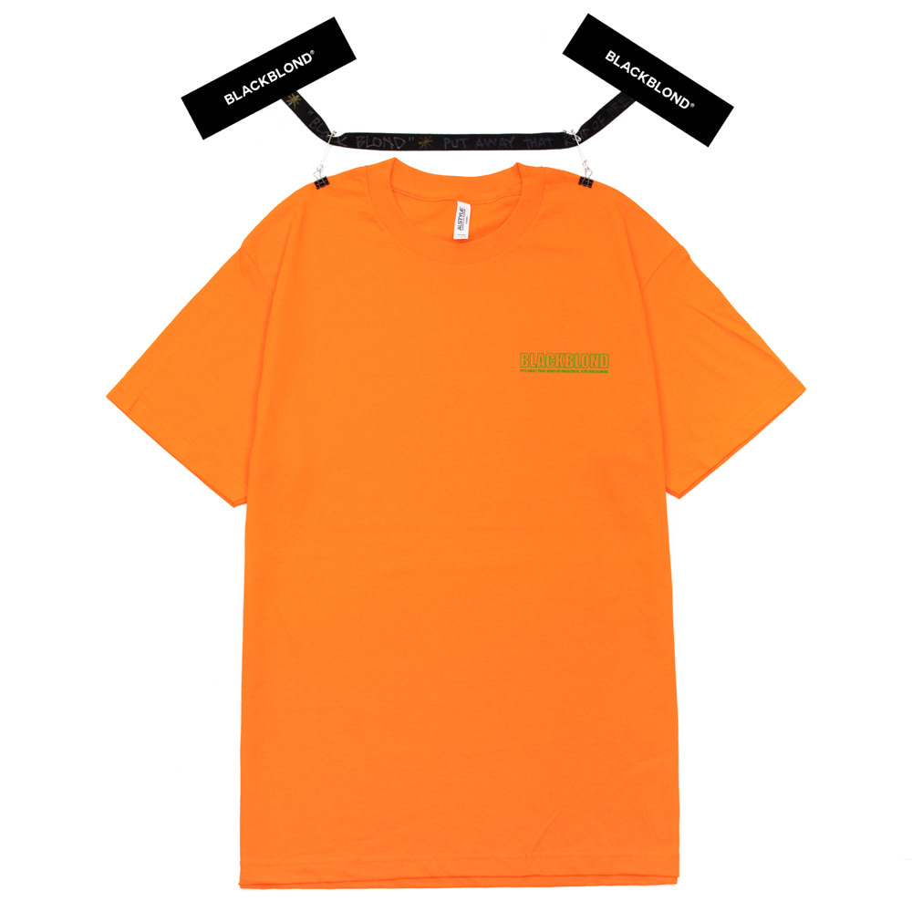 BBD Original Border Logo Short Sleeve Tee (Orange)