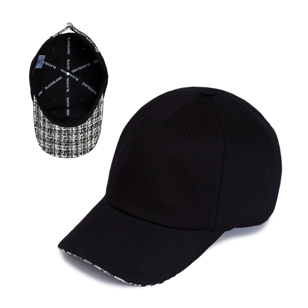 BBD Street Tweed Cap (Black)