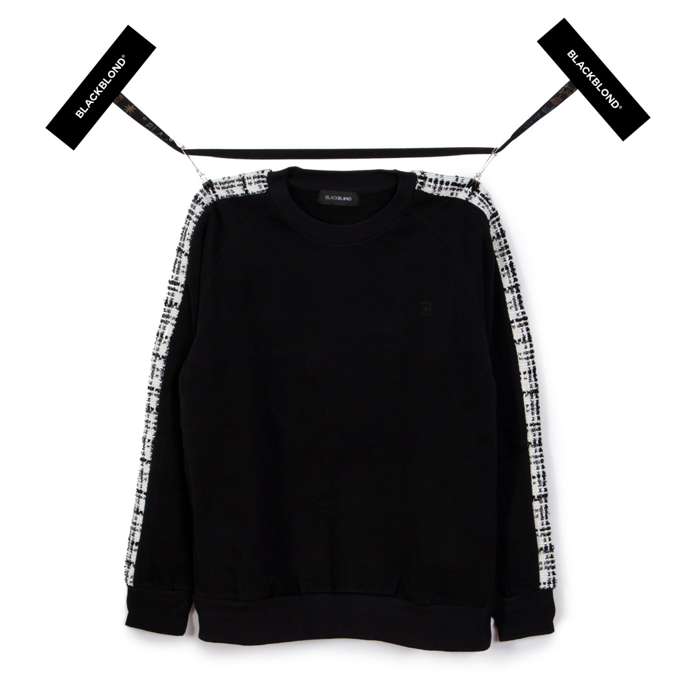 BBD Tweed Sweatshirts Ver.1 (Black)