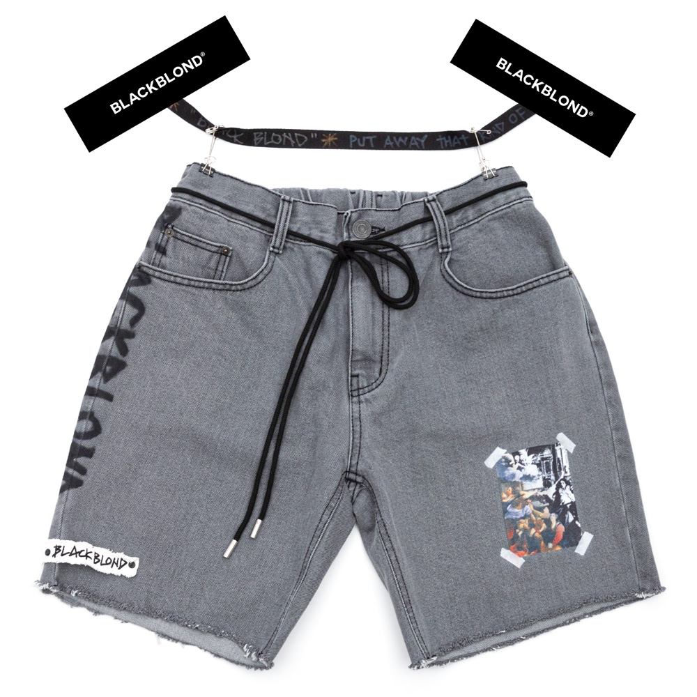 BBD Innocent Denim Shorts (Dark Gray)