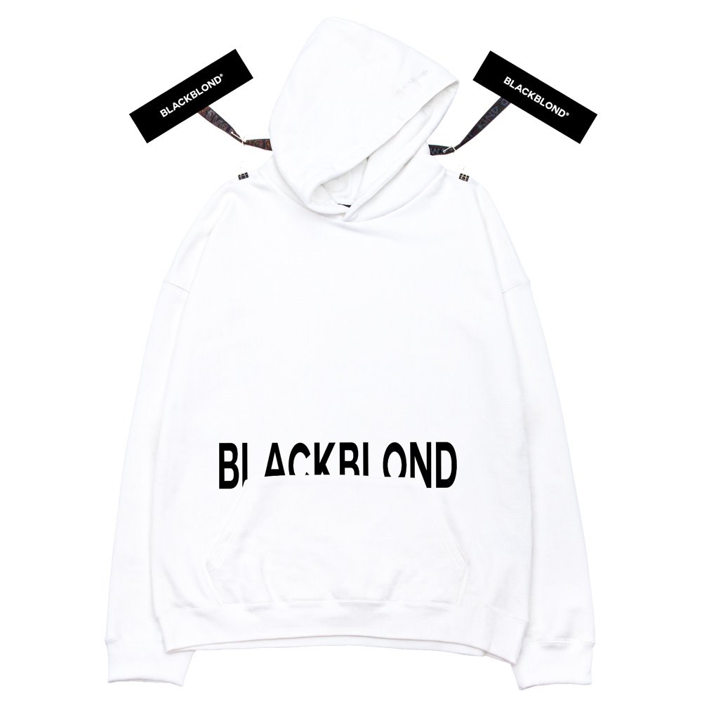 BBD Covered Logo Hoodie (White)
