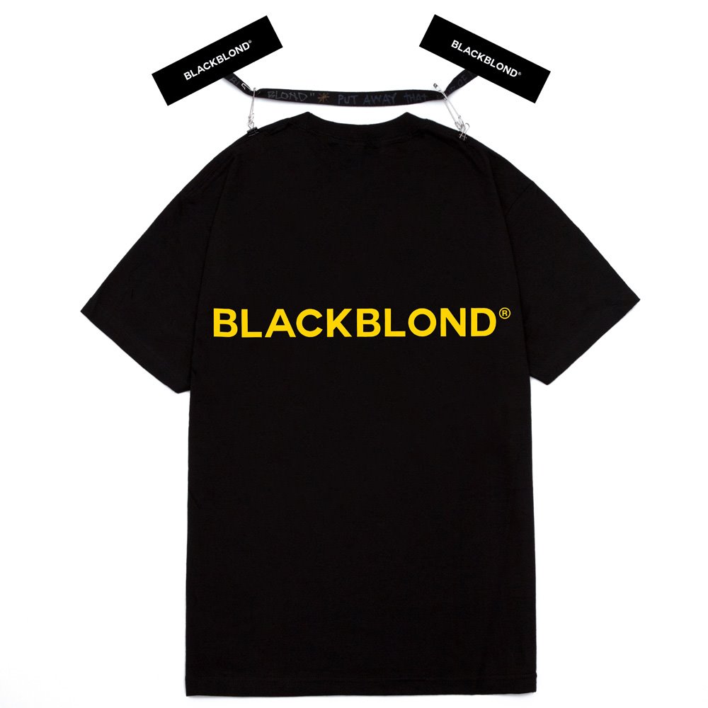 BBD Classic Smile Logo Short Sleeve Tee (Black/Yellow)