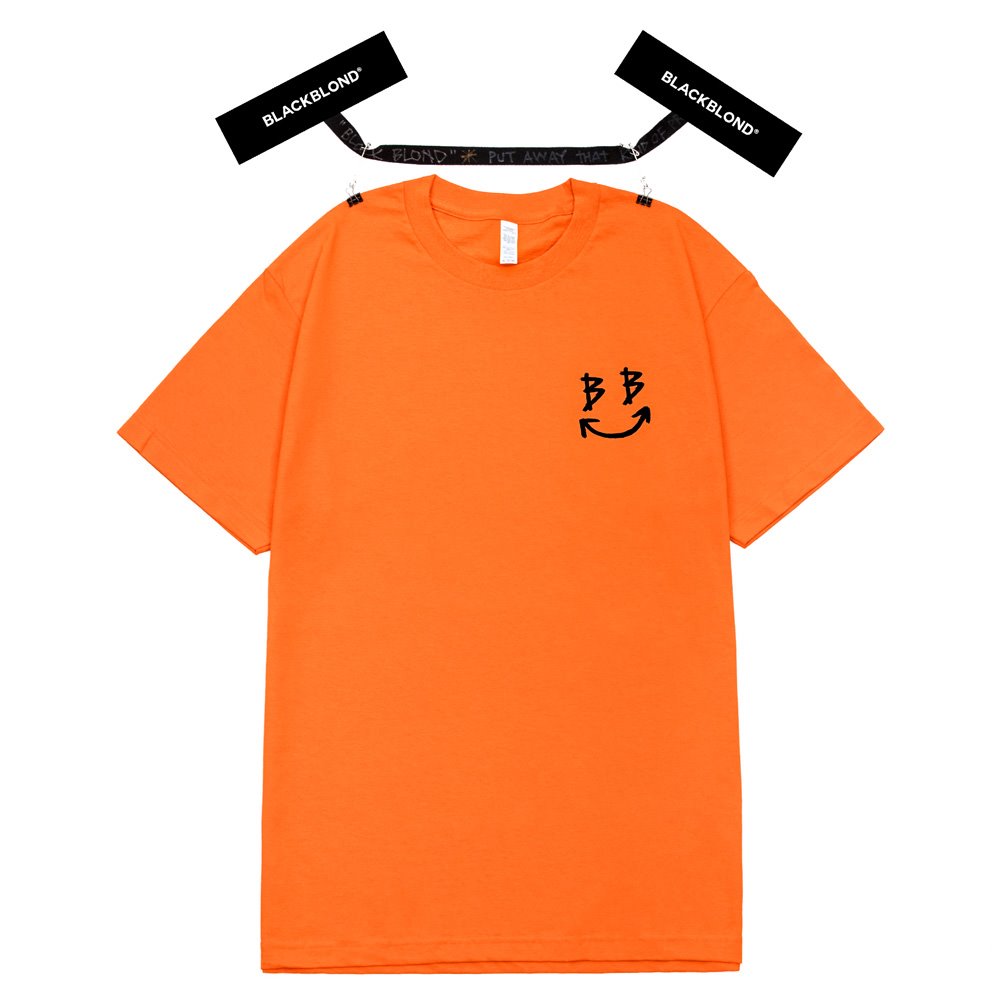 BBD Smile Logo Short Sleeve Tee (Orange)