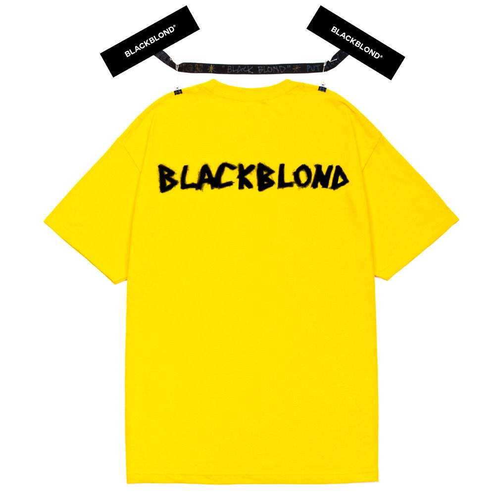 BBD Graffiti Logo Short Sleeve Tee (Yellow)