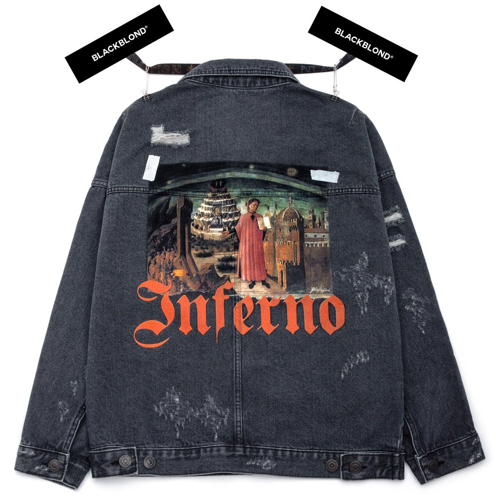 BBD Inferno Denim Jacket (Charcoal)