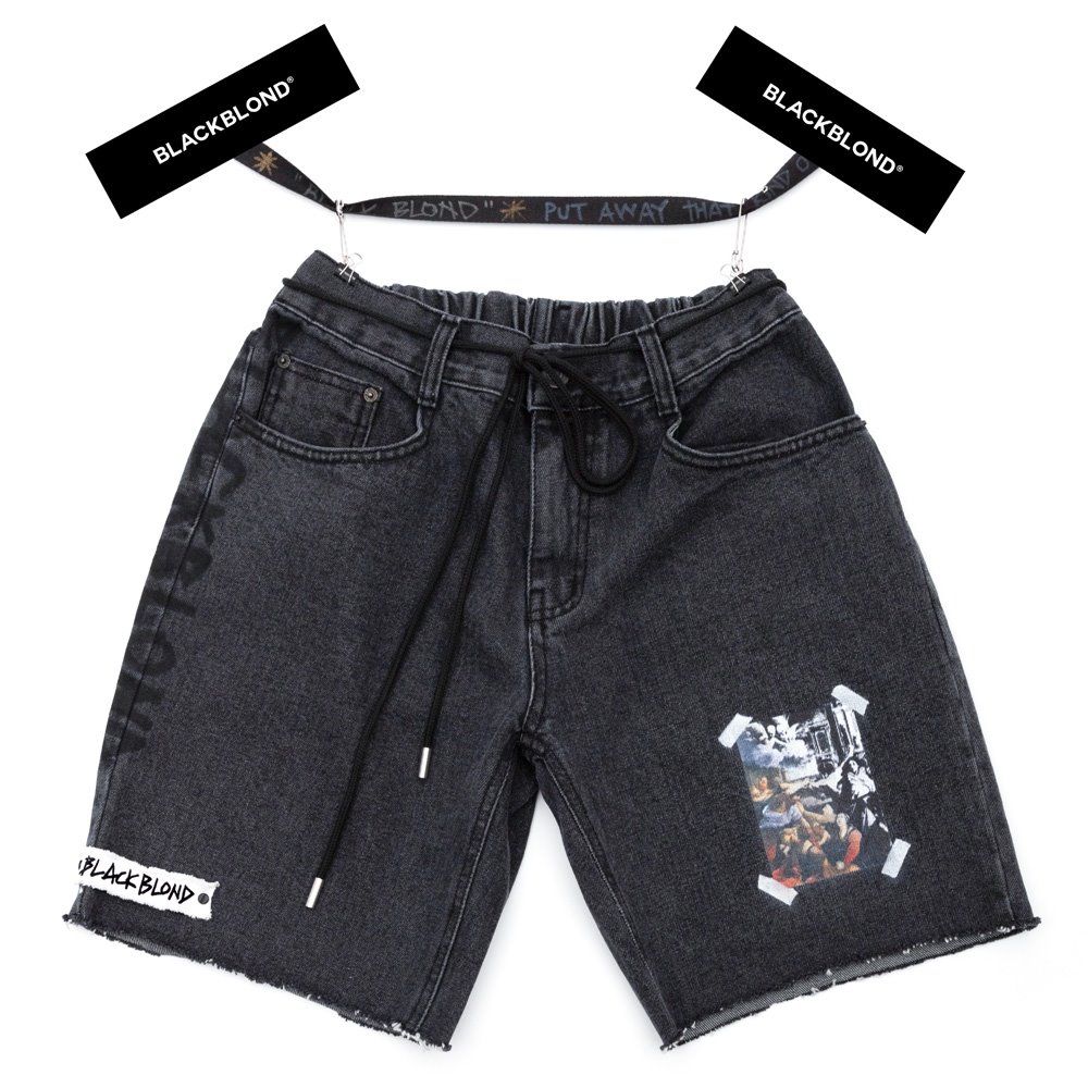 BBD Innocent Denim Shorts (Black)