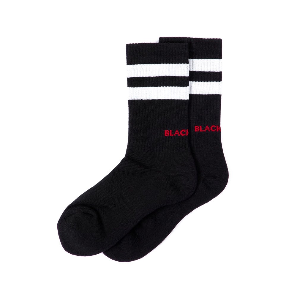 BBD Logo Stretch Cotton Socks (Black)