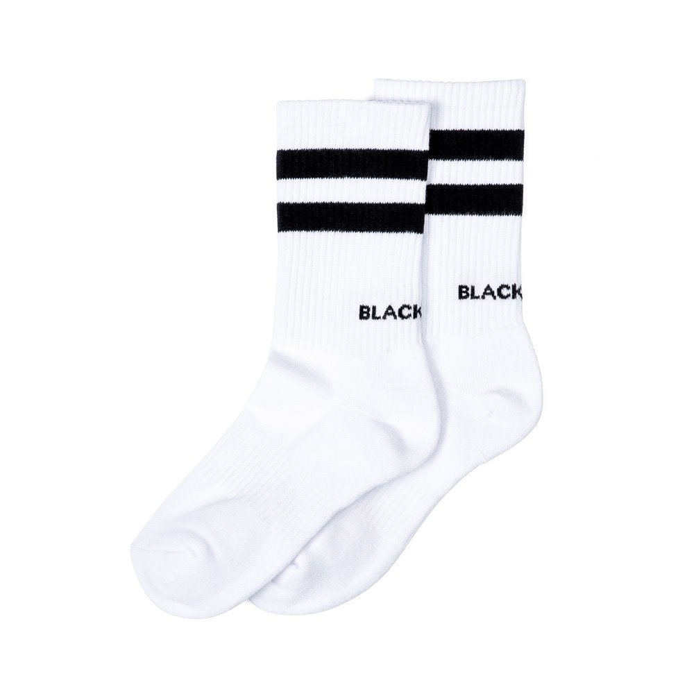 BBD Logo Stretch Cotton Socks (White)