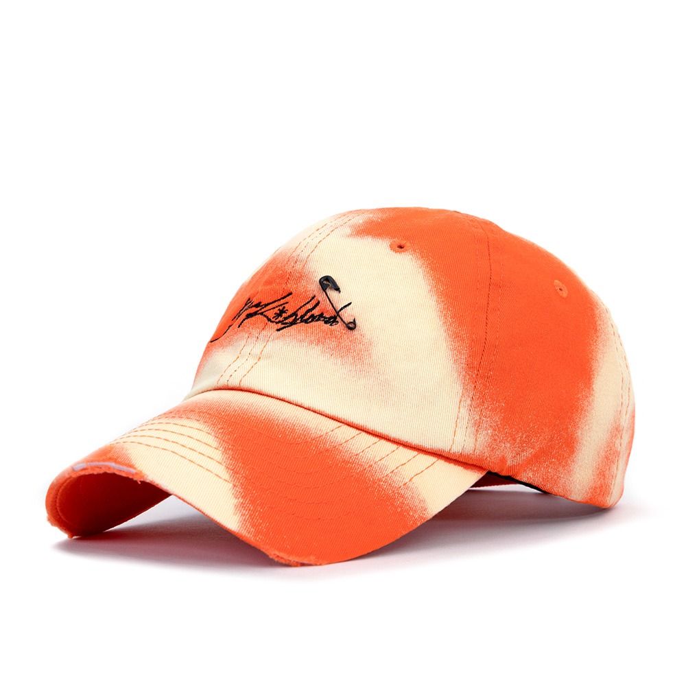 BBD Horizon Bleached Script Logo Cap (Orange)